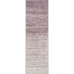 Safavieh Modern Ombre Vloerkleed voor Binnengebruik, Adirondack Collectie, ADR113, in Creme & Paars, 76 X 244 cm