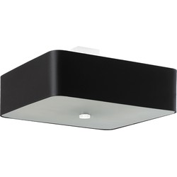 Plafondlamp minimalistisch lokko zwart