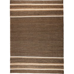 Dutchbone Djahe Vloerkleed Naturel/Bruin 160X230