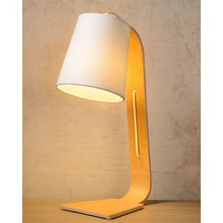 Scandinavisch modern design wit tafellampje E14