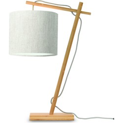 Tafellamp Andes - Bamboe/Naturel - 30x18x46cm