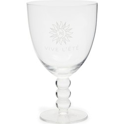 Vive L'été Wine Glass