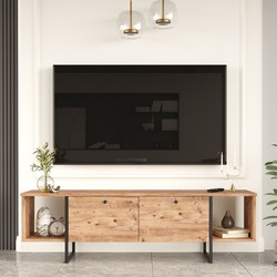 TV Meubel Hespera Eik Melamine 160x47,6x40 cm