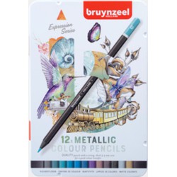Bruynzeel Bruynzeel 12 Bruynzeel Expres. kleurpotloden metal