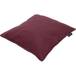 Sierkussen 50x50 Bordeaux eco-natuur buitenafwerking (4 stuks)