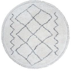 Vloerkleed Marrakesh Cream Rond ø120 cm