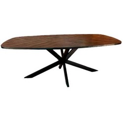 Tower living Silvi diningtable 240x110 - black