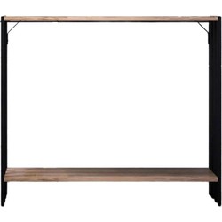 Console decor pin atlantique et noir L90 cm - Verona