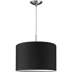 hanglamp tube deluxe bling Ø 35 cm - zwart