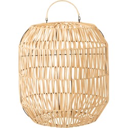 J-line - Lampkap Cyclinder Rotan Naturel - 35x35x40cm