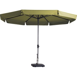 Madison - Parasol Syros - Rond - 350cm - Groen