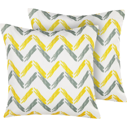 AFFILE  - Tuinkussen set van 2 - Multicolor - 45 x 45 cm - Polyester
