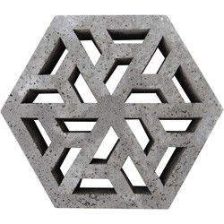 Minimaal 30! Oud Hollandse ECO-tegel 37,5x37,5x7cm antraciet
