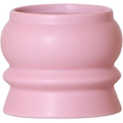 Kolibri Home | Tower roze bloempot - roze keramieken sierpot - Ø6cm