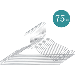 Nordix Kledinghangers - set 75 stuks - Metaal - Draadhanger - Kleerhangers