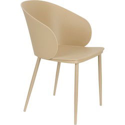 Housecraft Living Gigi Eetkamerstoelen Beige - Set van 2