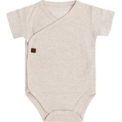 Baby's Only Rompertje Melange - Warm Linen - 44 - 100% ecologisch katoen