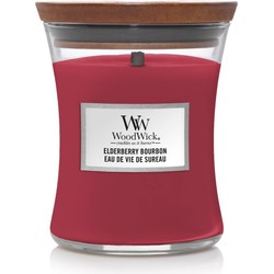 Woodwick Medium Elderberry Bourbon