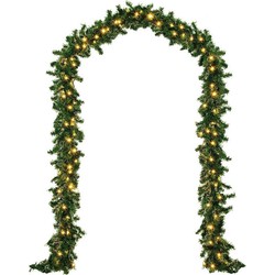 Kerstslinger - Guirlande Met Verlichting - Kerstdecoratie Voor Binnen En Buiten - Kerstversiering - 5 Meter