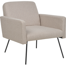 Beliani NARKEN - Fauteuil-Beige-Polyester