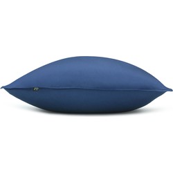 Zo!Home Kussensloop Satinado pillowcase Evening Blue 50 x 50 cm