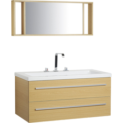 ALMERIA - Badkamermeubel - Beige - MDF