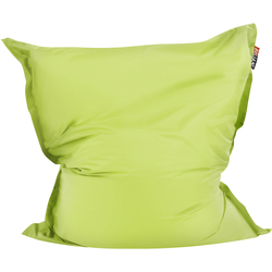 Beliani FUZZY - Grote zitzak-Groen-Polyester