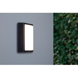 Groenovatie LED Wandlamp 8W, Rechthoekig, Waterdicht, Warm Wit