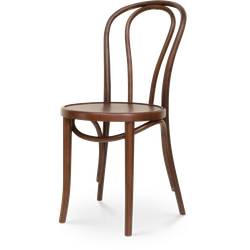 Vienna Thonet No. 18 houten bistrostoel walnoot