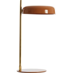 Light & Living - tafellamp - Maleka - oranje - metaal - bureaulamp - E27 - 1890690