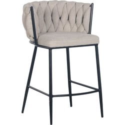 Pole to Pole - Wave Kitchen Bar Chair - Beige