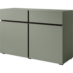 Meubella Dressoir Cainan - Groen - 119 cm