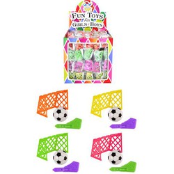 60 Stuks - Uitdeelcadeautjes - Voetbal Goal Spel - In Traktatiebox - Uitdeel - Traktatie voor kinderen - Jongens