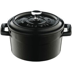 LAVA Casserole mini rond - Ø100mm - 0.35Ltr - Zwart/Zwart