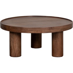 LABEL51 Salontafel Elly - Nature - Mangohout - 70 cm