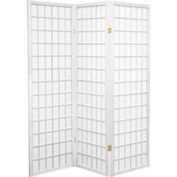 Fine Asianliving Japanse Kamerscherm B135xH180cm 3 Panelen Shoji