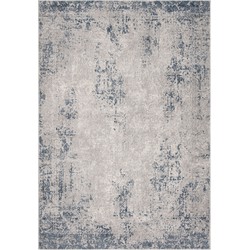 Safavieh Abstract Indoor Woven Area Rug, Invista Collection, INV465, in Grey & Ivory, 122 X 183 cm