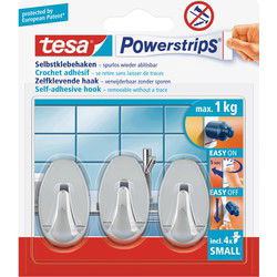 Powerstrips ovale haken small Tesa 9 stuks - Handdoekhaakjes