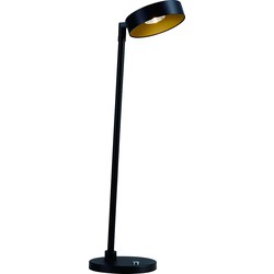 AKO LED 12,5W tafellamp zwart / goud