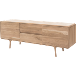 Fawn sideboard houten dressoir naturel - 180 x 45 cm