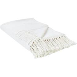 AMPARA - Bedsprei - Gebroken wit - 200 x 220 cm - Katoen