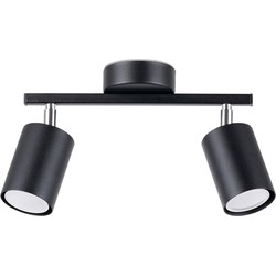 Plafondlamp minimalistisch lemmi zwart