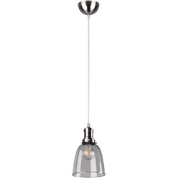Moderne Hanglamp  Vita - Metaal - Grijs
