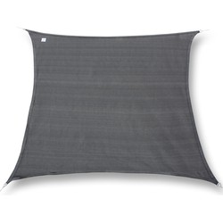 hanSe® Schaduwdoek Vierkant Waterafstotend 6x6 m Zonnedoek Grijs