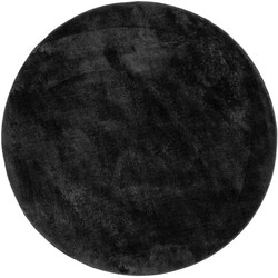 Miami Rug - Rug, round, anthracite grey, Ø160 cm