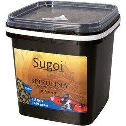 Sugoi Spirulina 6 mm 2,5 Liter Futtermittel - Suren Collection