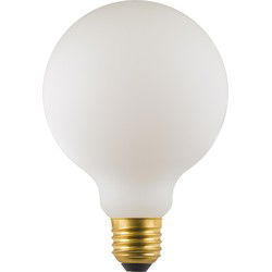 E27 LED 10W Globe G95 Mat wit 2700K Dimbaar