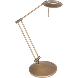 Steinhauer tafellamp Zodiac led - brons - metaal - 18 cm - ingebouwde LED-module - 2109BR