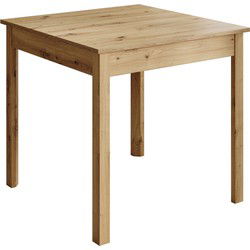 Meubella - Eetkamertafel Steve - Eiken - 80 cm