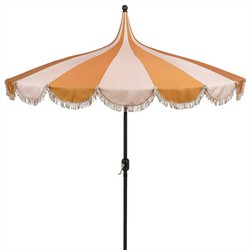 Rissy parasol bruin - Ø220 x 238 cm